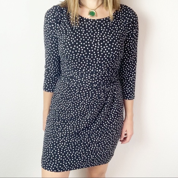 Ann Taylor Dresses & Skirts - Ann Taylor black and white polka dot dress
